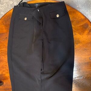 RIVER ISLAND BLACK DRESS PANTS